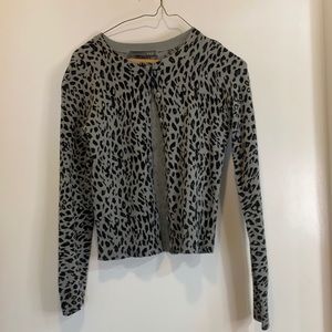 XXi leopard cardigan size small!